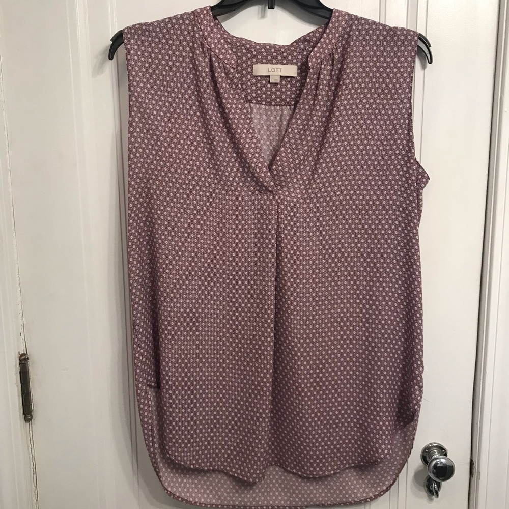 Sleeveless loft shirt EUC